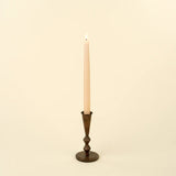 Ember Forged Candlestick Holder, Small Rustic Brass