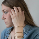Flow Gold Ring