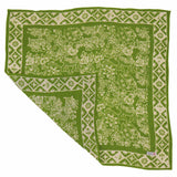Hand-Dyed Batik Bandana in Green Serenity