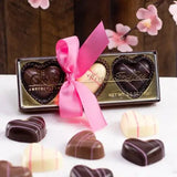 Valentine's 3-Piece Chocolate Hearts Gift Box