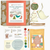 Holiday Ornaments Clay Making Activity Kit