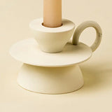 Forge Candle Holder in Ivory
