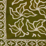 Hand-Dyed Batik Bandana in Jade Jungle