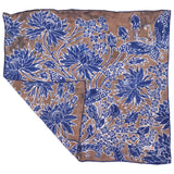 Hand-Drawn Batik Bandana in Lotus Blossom