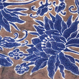 Hand-Drawn Batik Bandana in Lotus Blossom