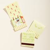 Margarita Printed 10 Stem Matchbook