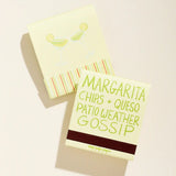 Margarita Printed 10 Stem Matchbook