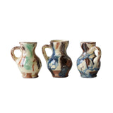 Mini Ceramic Jar - Mixed Colors