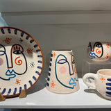 Moroccan Visage Mugs - Set of 2