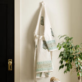 Pera Block Print Cotton Robe
