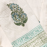 Pera Block Print Cotton Robe