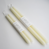 Ivory Beeswax Dipped Candles