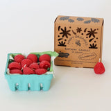 Strawberry Beeswax Birthday Candles - 10 Count