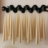 Beeswax Taper Candles 10" - Set of 2