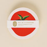 Tomato Coasters - Set of 4