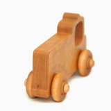 Wooden Fire Truck Push Toy