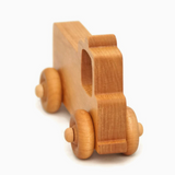 Wooden Fire Truck Push Toy