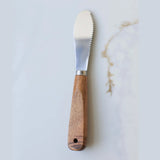 Walnut Wood Handle Cheese Knife