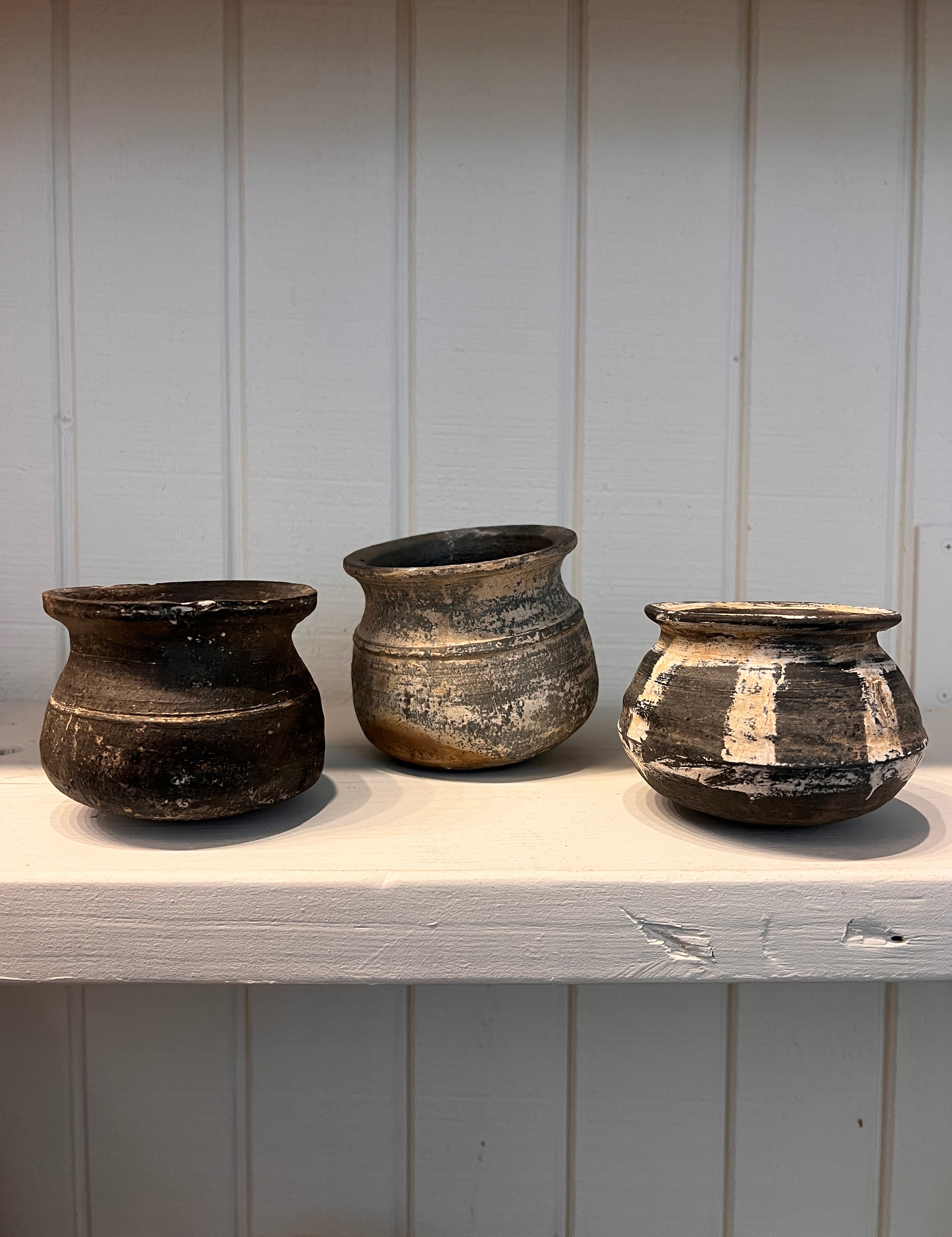 Petite Vintage Clay Pot