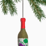 Wine Bottle Ornament