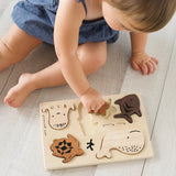 Wooden Tray Puzzle with Ocean Animals