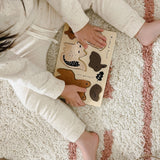 Wooden Tray Puzzle with Woodland Animals