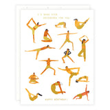Bend Over Backwards Birthday Card