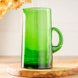 Moroccan Cone Jug - Green