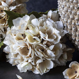 Faux Morning Mist Hydrangea Branch
