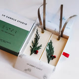 Pine + Sage Scented Wax Ornament