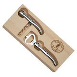 Jean Dubost Corkscrew & Bottle Opener Stainless Steel Handles