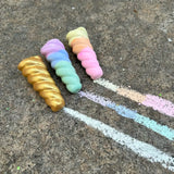 Unicorn Horn Handmade Sidewalk Chalk