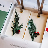 Pine + Sage Scented Wax Ornament