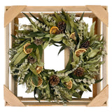 Citrus & Eucalyptus Spice Wreath - 18"