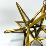 Silver Glass 3D Star Ornament