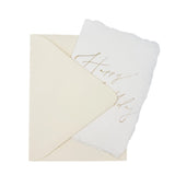 Happy Birthday Gold Cursive Card