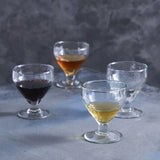 Pebbled Footed Goblets, Set of 2