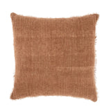 Lina Linen 20" Throw Pillow in Rooibos