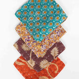 Kantha Stitch Coasters