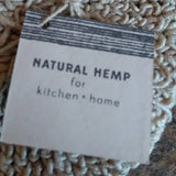 Hemp Kitchen Scrubber Set