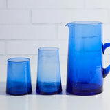 Moroccan Cone Jug - Blue