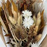 Strawflower & Sienna Grains Bouquet