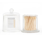 Glass Jar with Lid + 120 Wooden Matches