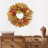 Orange Artichoke Wreath - 18"