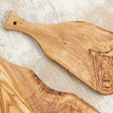 Italian Olivewood Charcuterie and Cheese Paddle Board