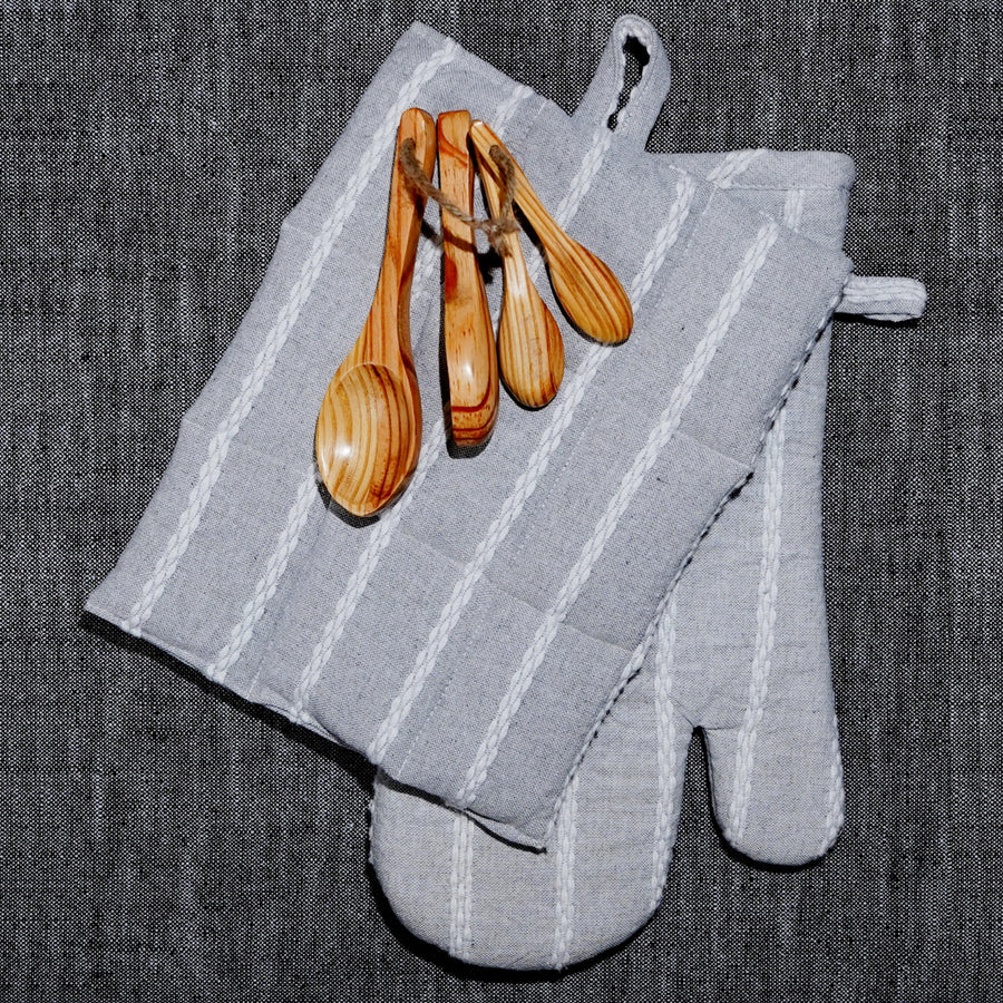 Dobby Stripe Baking Set (Colors Available)