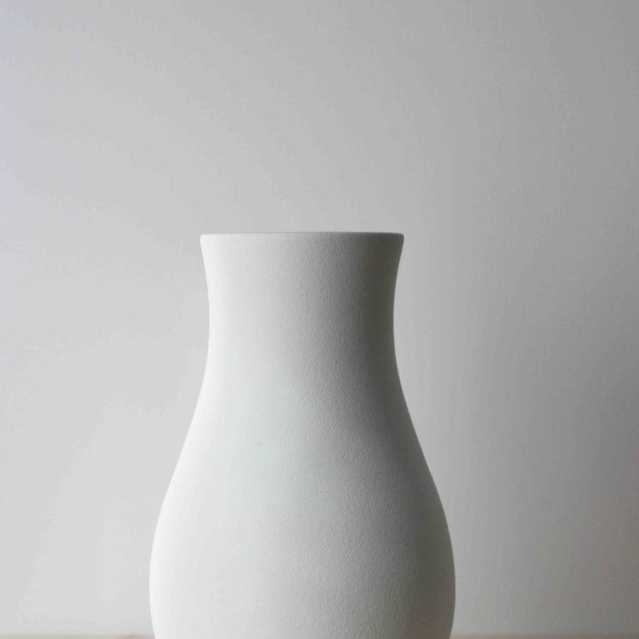 Earthenware Classic Hourglass Vase