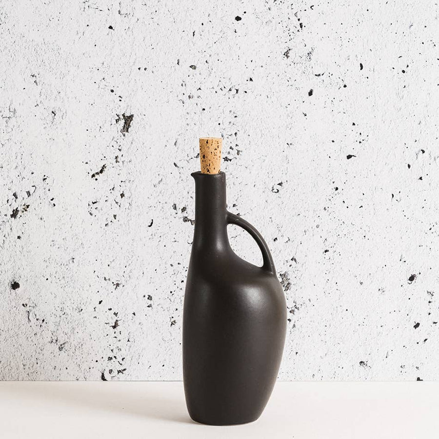Canard Stoneware Olive Oil Bottle (Colors Available)