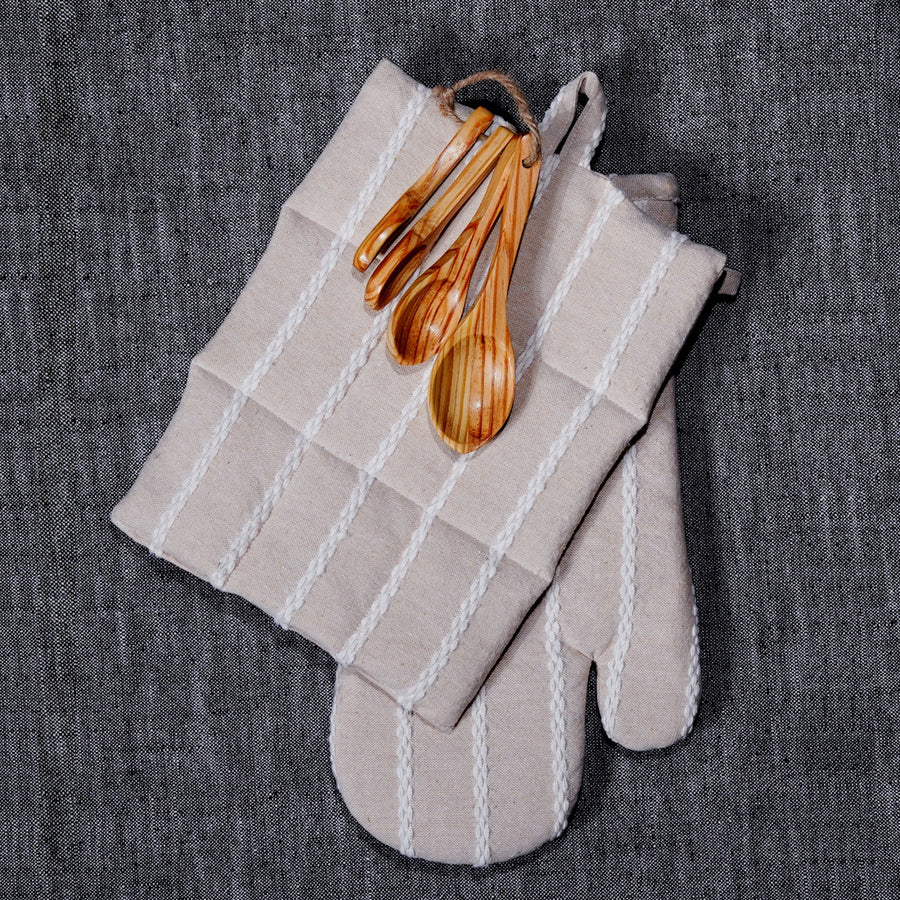 Dobby Stripe Baking Set (Colors Available)