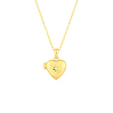 Heirloom Heart Locket Necklace